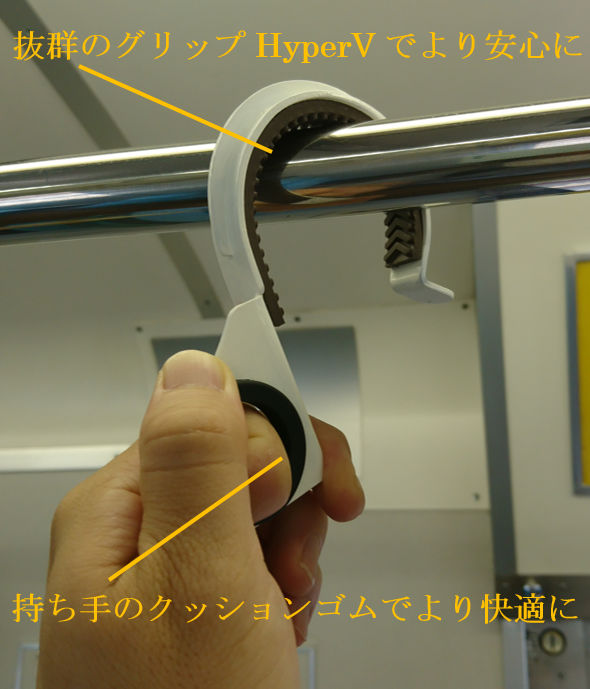 超万能 より安全な「触らない」アイテム 吊革、丸いドアノブ